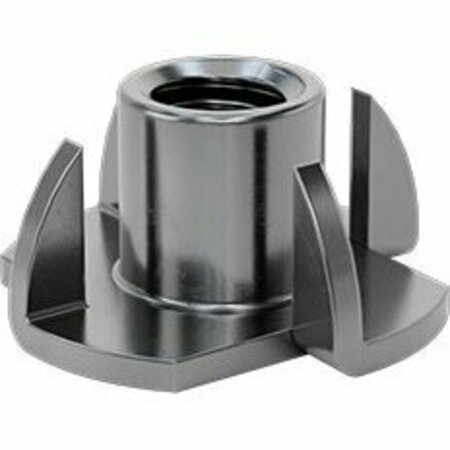 BSC PREFERRED Steel Tee Nut Inserts 5/16-18 Size 0.438 Installed Length 7/8 Flange Diameter, 50PK 90975A313